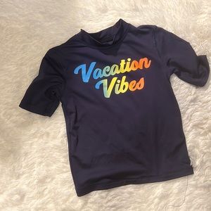 Cat & Jack shirt, Old Navy shorts